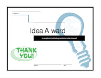 Idea Award
