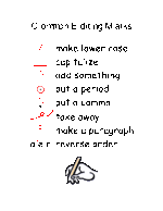 Common Editing Marks