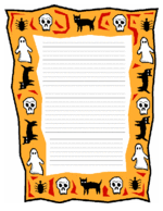 Halloween Stationery