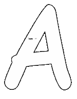 Letter A