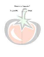 Tomato: Fruit or Vegetable?